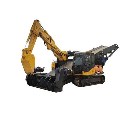 High Efficiency Coal And Mineral Loading Machine With Full Hydraulic Drive System