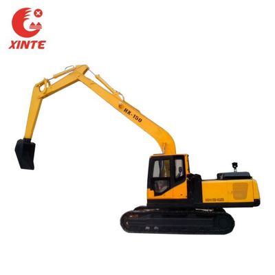 Long Reach Excavator For Dumping Coal Railway High Efficiency